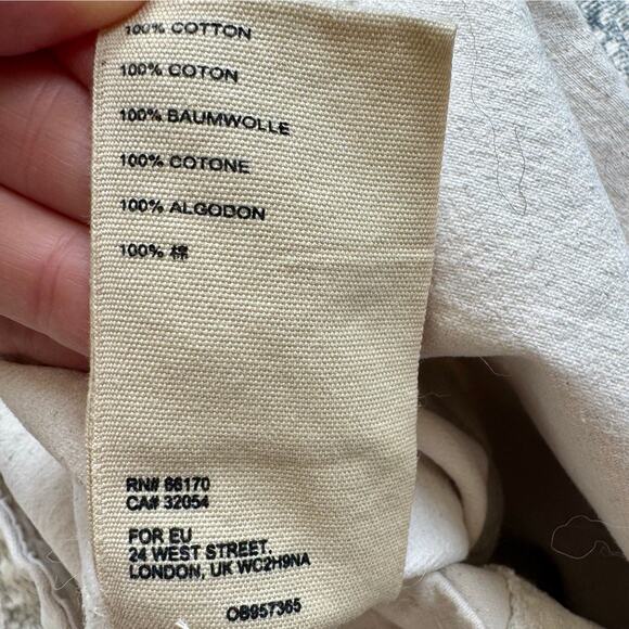 Free People Jacket Python Snake Denim Trucker Festival Gray womens XS - Picture 12 of 13